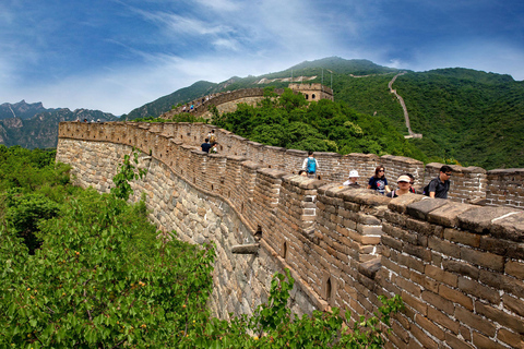 Peking: Mutianyu Stora muren Privat tur komboMutianyu kinesiska muren +Ming graven