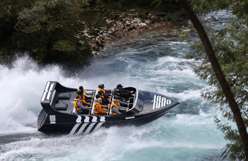 Whitewater jetboot Nieuw-Zeeland