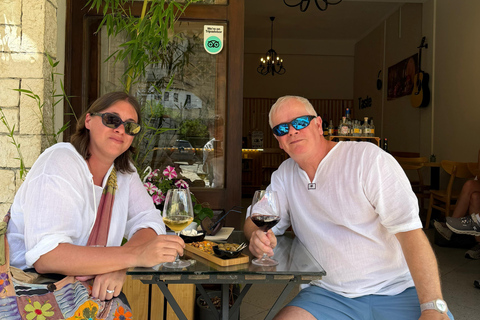 Berat: Wine Tasting with Snacks at a Youth-Run Bar