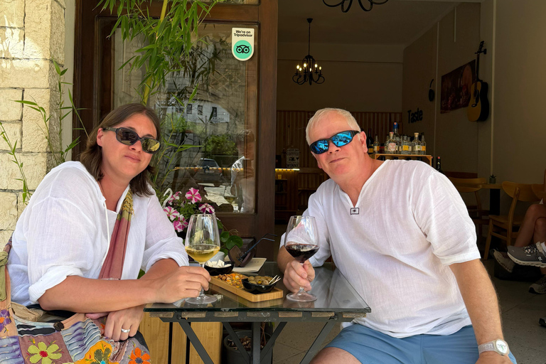 Berat: Wine Tasting with Snacks at a Youth-Run Bar