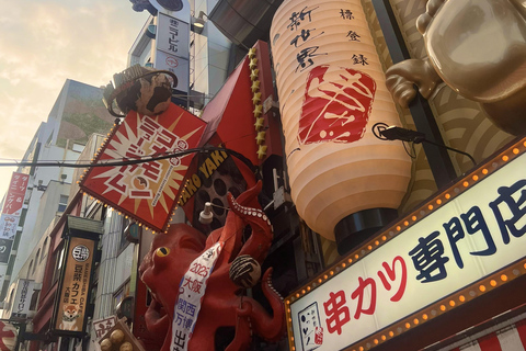 Osaka: Private Walking Tour with Castle, Dotonbori, Old City Osaka castle 7-hour Private Walk Customized tour Dotonbori