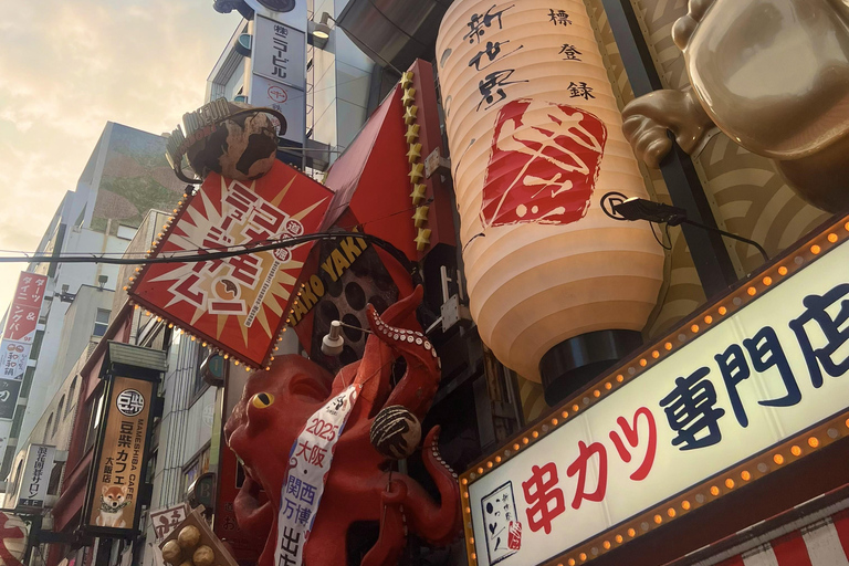 Osaka: Private Walking Tour with Castle, Dotonbori, Old City Osaka castle 7-hour Private Walk Customized tour Dotonbori