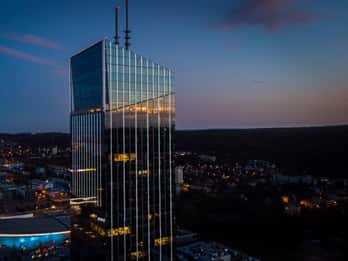 Gdańsk: Vistas desde el cielo y cóctel - Olivia Star Top Floor