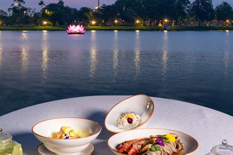 Hue: Luxury Sunset Tea & Dinner Cruise on Perfume River [No Dinner] Luxury Sunset Tea Cruise