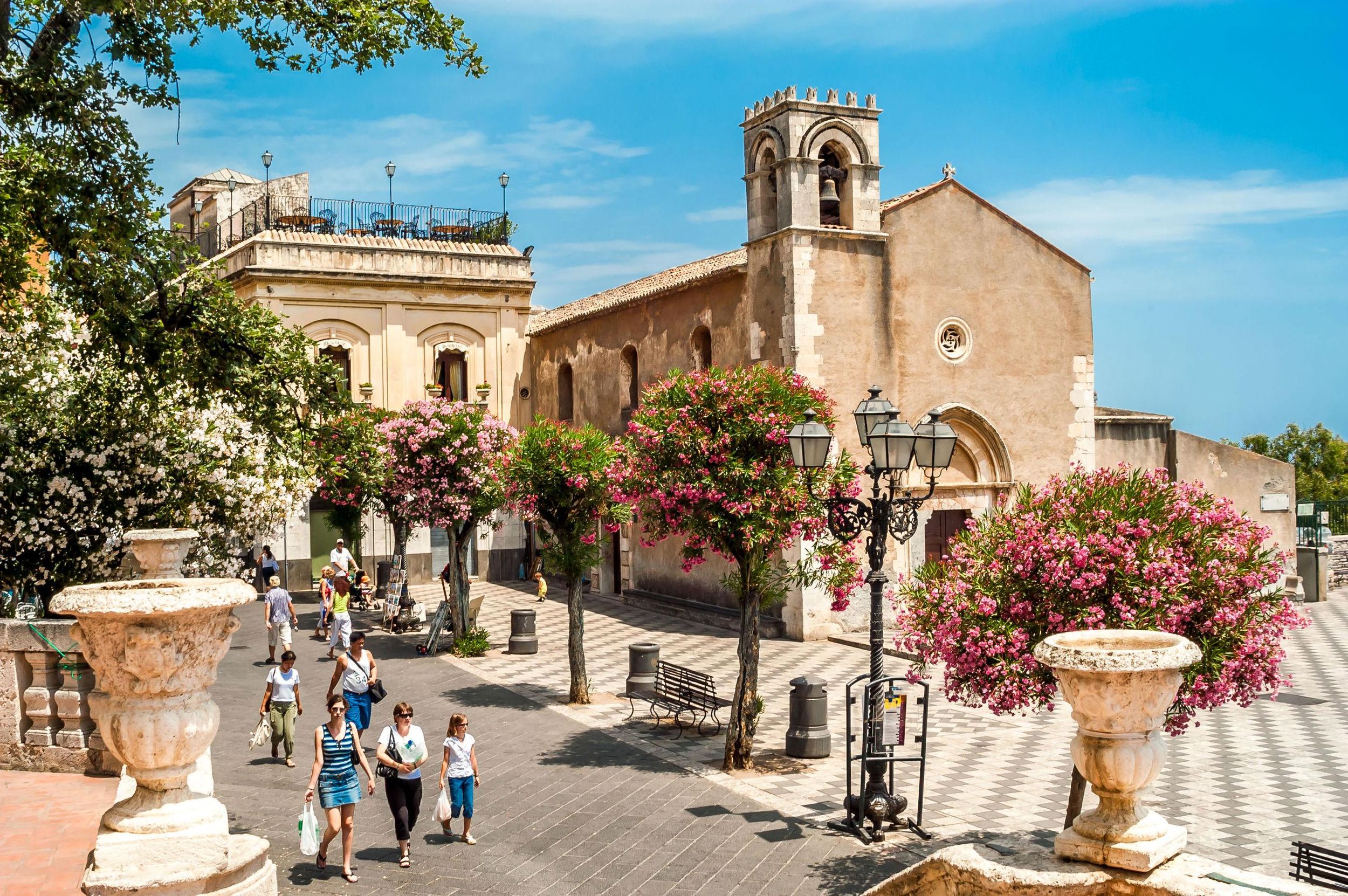 Von Tropea: Tagestour nach Taormina