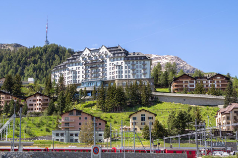 Glacier Express UNESCO Views & St. Moritz Tour | From Zurich