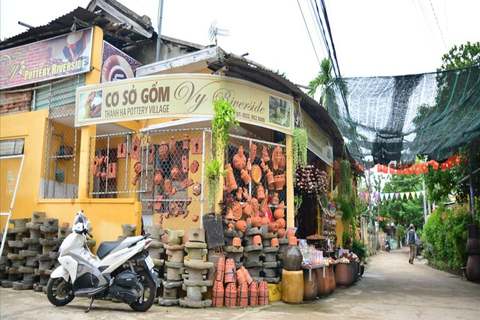 Faites l&#039;expérience de la fabrication de poteries avec les habitants du village de Thanh Ha.