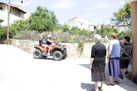 From Rethymno Panormo Bali: Quad Safari 57km Tour, 4 HoursA quad ATV for 2