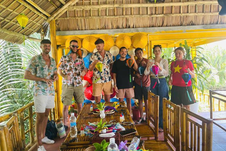 Hoi An: Basket Boat Ride & Lantern Making Class by Phu Lanh Hotel Pickup & Drop-off Included