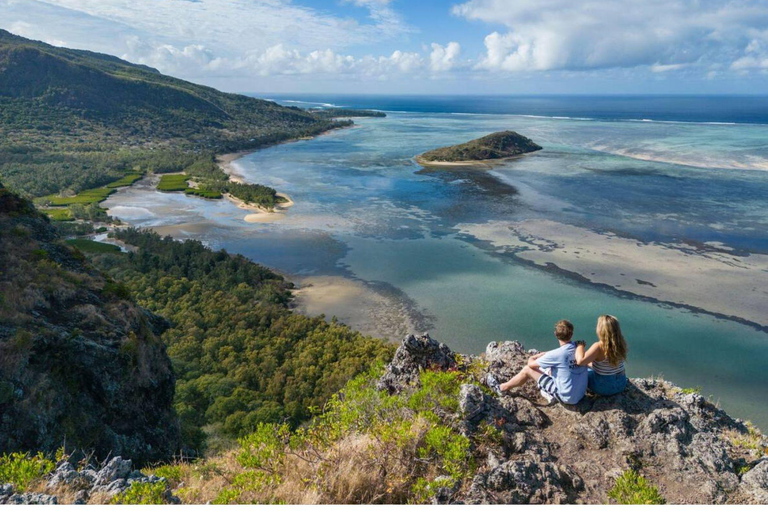 Mauritius from Above: Le Morne Brabant Scenic Guided Hike Mauritius: Le Morne Brabant Guided Hike with Hotel Pickup