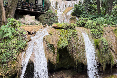 Tour the famous Cola de Caballo waterfall and the magical town of Santiago NL Tour to the famous Cola de Caballo waterfall and the magical town of Santiago NL
