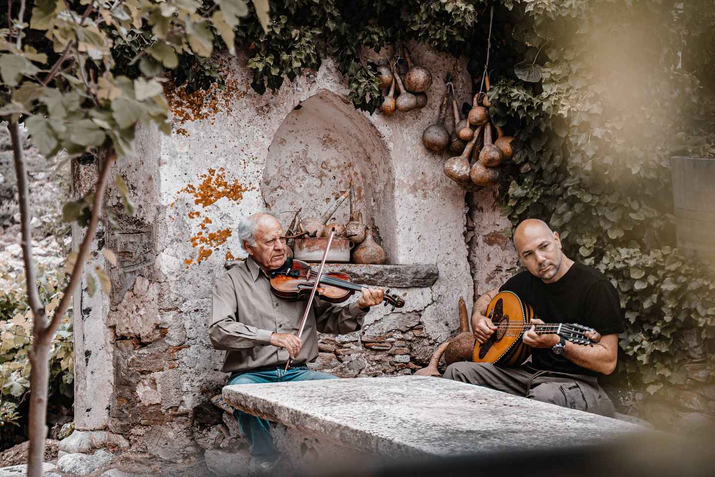 Naxos: Family Farm-table Cooking, Kouros Tour & Live Music