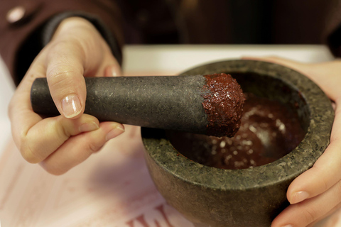 Barcelona & Chocolate Amatller History and Culture + Activity and Food Tasting Trip to Amatller Chocolate Barcelona with tasting - Spanish