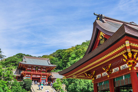 Dagtour naar Kamakura Boeddha, Enoshima, heiligdom vanuit TokioTokio station ophalen 8:00