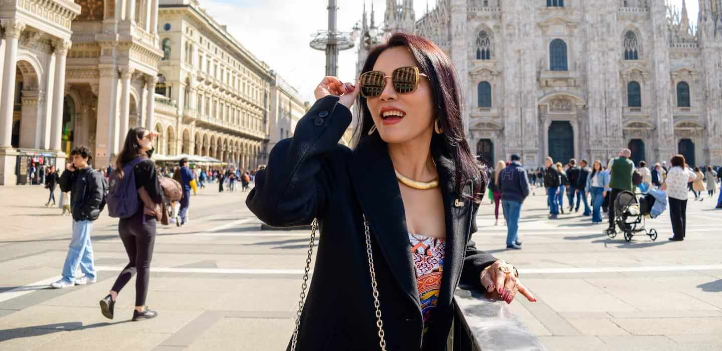 Fototour durch Mailand mit einem privaten Fotografen