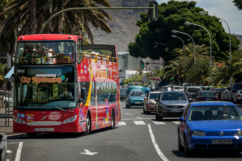 City Sightseeing: Santa Cruz de Tenerife HOHO Bus Tour 24-Hour Hop-On Hop-Off Bus Tour