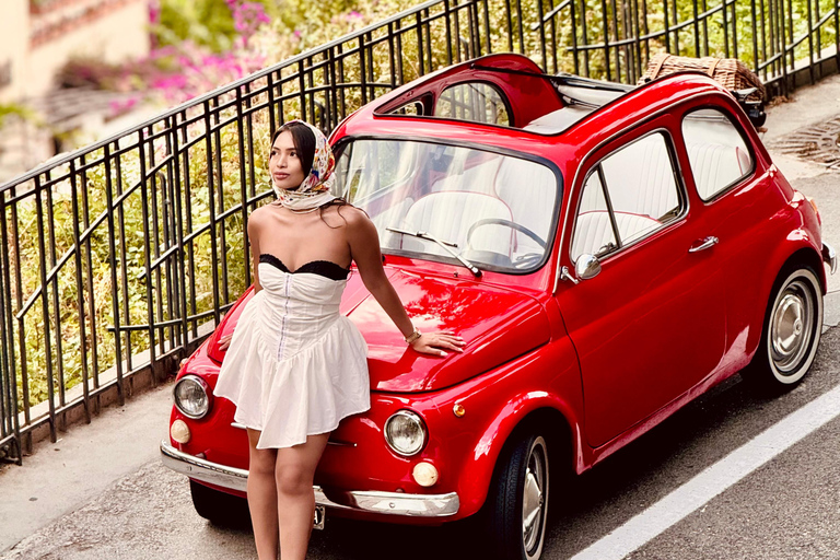 Costa Amalfitana: Visita fotográfica com um Fiat 500 VintagePartida: Conca dei Marini, Amalfi, Atrani
