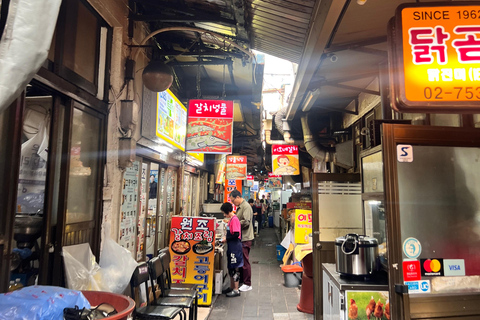 Seoul: culinaire tour over de Namdaemun-markt met verborgen pareltjesSeoul: Namdaemun Market Food Tour with Hidden Gems