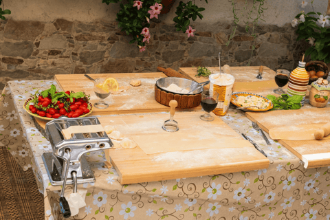 Sorrento: Marì Cooking Class in a Family Farm w/ Coast View