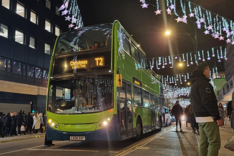 London: Christmas Lights Open-Top Bus Tour Upper Deck