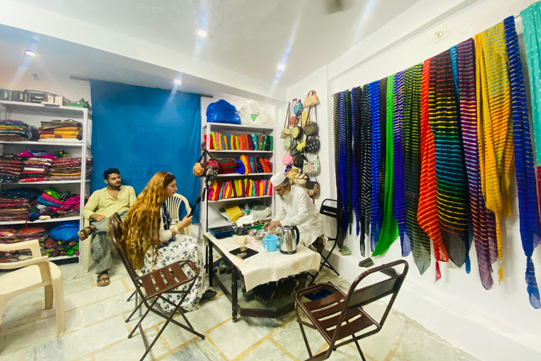 Luxury Tie-Dye & Block Print Workshop in Udaipur