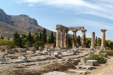 Tour privato dell&#039;Antica Corinto e degustazione di vini di Nemea