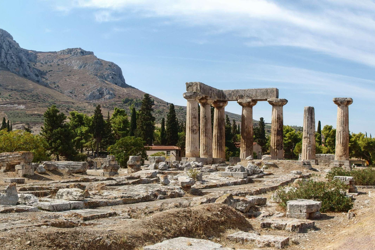 Excursão particular à antiga Corinto e degustação de vinhos em Neméia