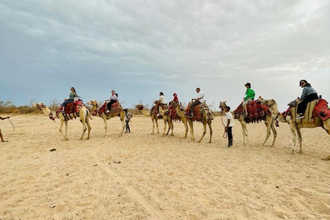 Hurghada: Camel Ride Vibes -The Ultimate Desert Experience 1-Hour Desert & Beach Camel Ride with Transfers
