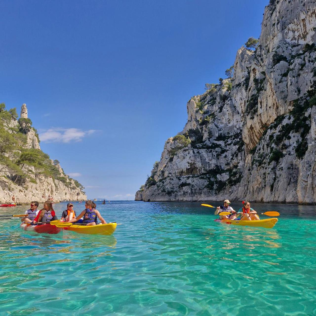 Cassis: Tagesausflug mit dem Seekajak
