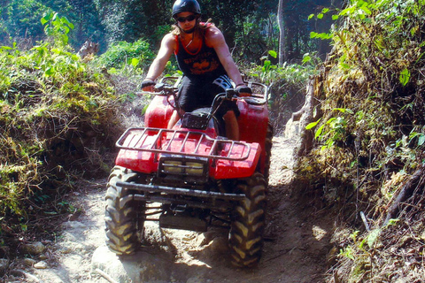 Phuket : Aventure en quad et tyrolienne Visite du Grand BouddhaPhuket : Randonnée en quad 2 heures minutes avec vue sur Big Buddha