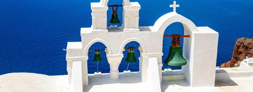 L'île de Santorin : Visite guidée depuis Héraklion (Crète)