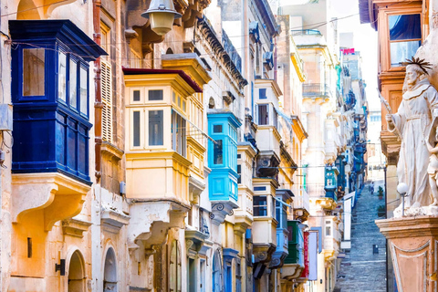 Geführter Rundgang durch Valletta mit lizenziertem GuideMit spanischsprachigem Guide oder Übersetzer