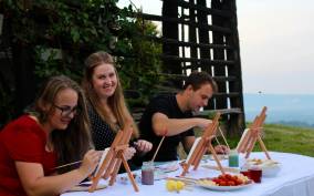 From Ljubljana: Wine Tasting Paired with Art Creation