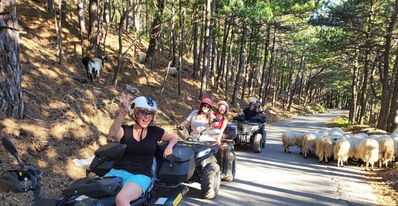 Quad-Tour zum Biokovo Skywalk