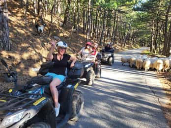 Quadtour naar Biokovo Skywalk