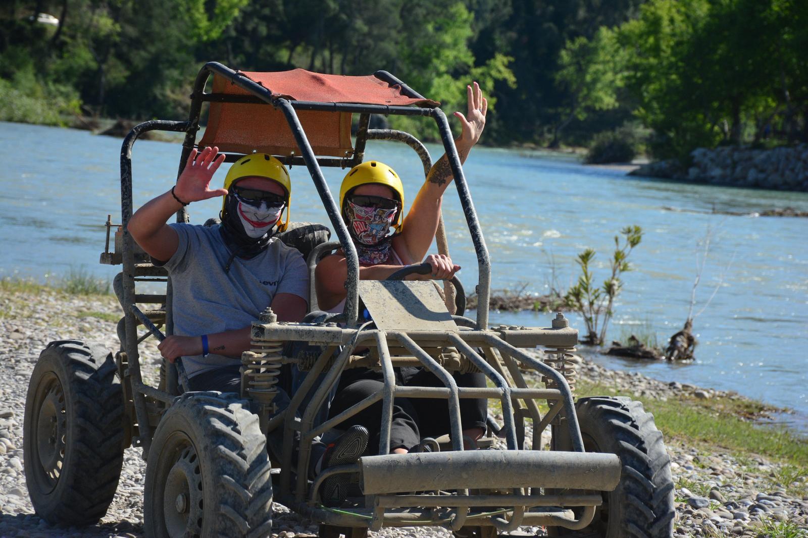 Manavgat & Belek: Familienfahrt mit Buggy & Quad inkl. Transfer