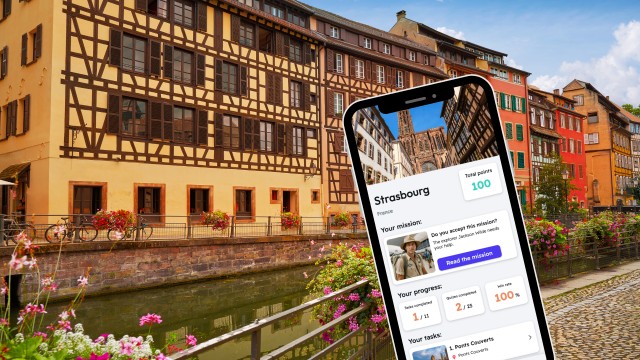 Visit Strasbourg City Exploration Game and Tour on your Phone in Strasbourg