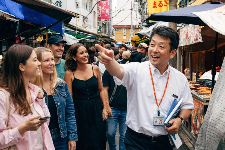 Tokyo: Tsukiji Market + Sensoji Temple: Food & Culture Tour