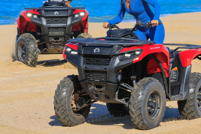 Cabo San Lucas: Beach & Desert ATV Tour with Tequila Tasting Double Atv