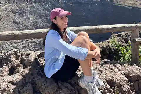 Da Pompei: Monte Vesuvio con autobus, biglietto e audioguida