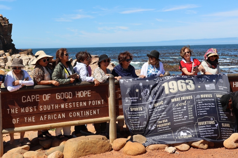 De Cape Town: excursion d'une journée à Cape Point et Boulders Beach
