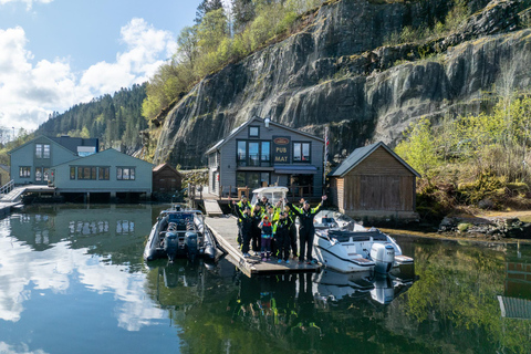Bergen: Modalen RIB Fjord Safari with Lunch & Transfer