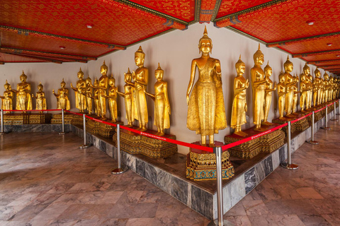 Bangkok: Grand Palace, Wat Pho, Wat Arun Sacred & Local Tour Tha Maharaj