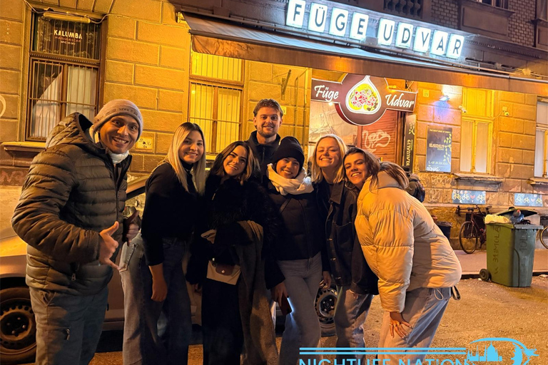 Budapest: Nighttime Ruin Bars Crawl with 6 Shots & VIP Entry