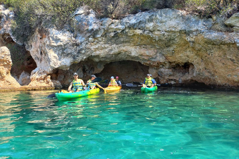 De Atenas Caiaque no mar Cidade submersa de EpidauroDe Atenas Sea Kayak Sunken City of Epidaurus