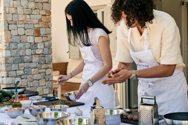 Mykonos: Hands-On Cooking Class with a Professional Chef