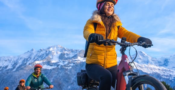 Interlaken: Scenic Winter E-Bike Tour with Local Tastings