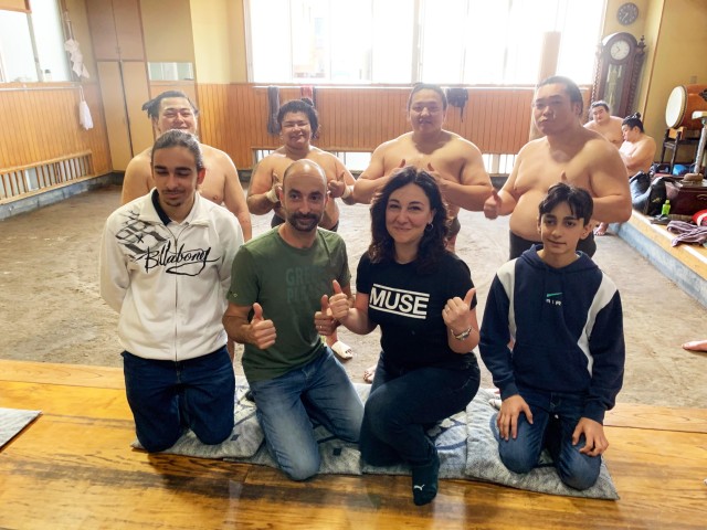 Visit Tokyo Visit Sumo Morning Practice with English Guide in Ginza, Tokyo