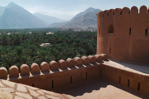 From Muscat: Rustaq Trenches, Nakal Fort & Hujrat AlShaikh