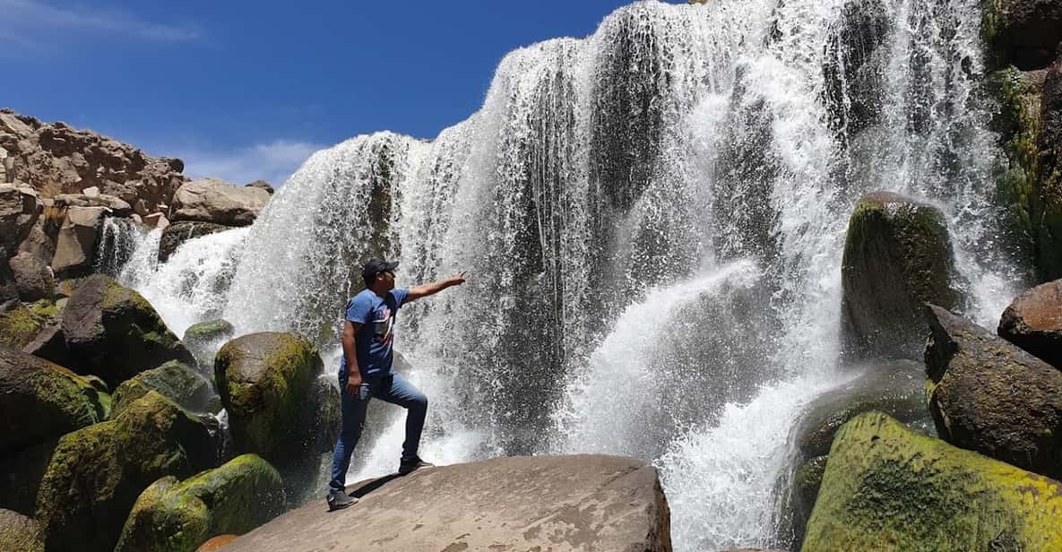 Ab Arequipa: Pillones-Wasserfall & Steinwald im Pampa de Arrieros
